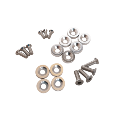 TORNILLOS RACING LM03-10 SILVER 10 PCS 19MM