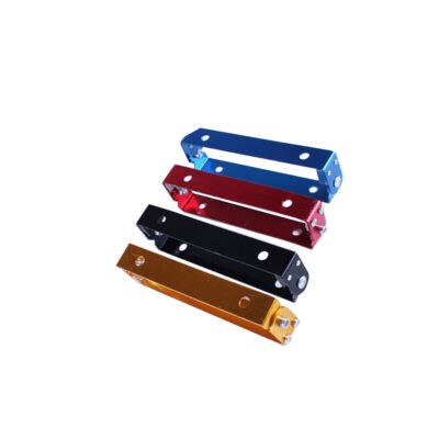 PORTA PLACA  AJUSTABE P/MOTO 17.5CM 442-21 BK