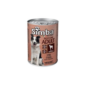 COMIDA P/PERRO 415GR SIMBA ADULTO CORDERO