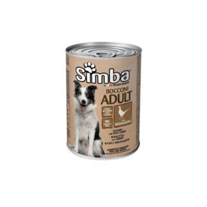 COMIDA P/PERRO 415GR SIMBA ADULTO CARNE DE CAZA