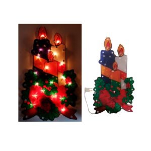 LUCES DE NAVIDAD FIGURA CANDELAS 98101
