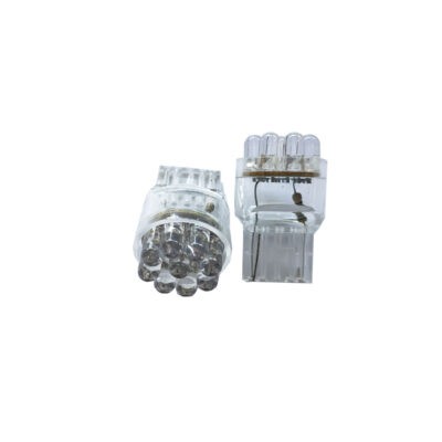 BOMBILLO T20 2 CONTACTOS 9 LED BLANCO 2 PCS