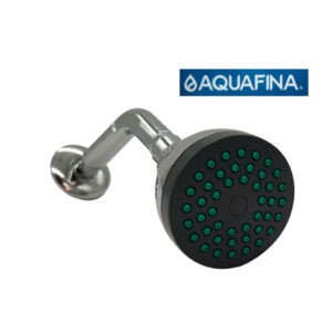 DUCHA C/CHAPETA  ABS Y BRAZO ACERO INOX   ACUAFINA  A-W7
