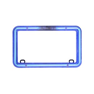 MARCO P/PLACA MOTO NEON  AZUL A102-002-1