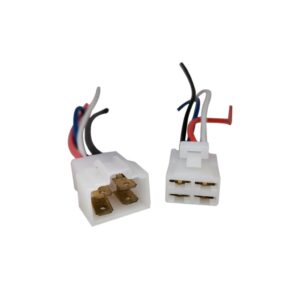 SOCKET PLASTICO HEMBRA-MACHO 4 PIN  A113-017