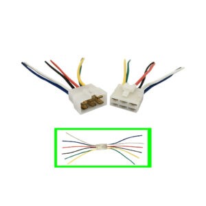 SOCKET ELECTRICO 6 PIN 14 GAUGE MACHO/HEMBRA