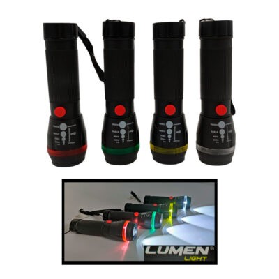 LINTERNA LED AMPLITUD VARIABLE BAT INCLUIDAS 12CM  A136-AK705M