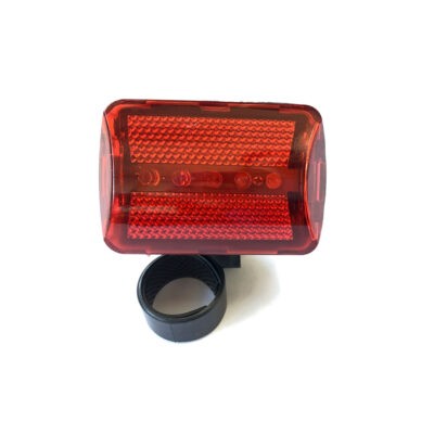 LAMPARA P/BICICLETA  A136L-XY799 5LED 7FUN 2BAT AA