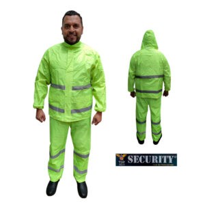 TRAJE P/ MOTORISTA 2 PCS AMARILLO REFLECTIVO TALLA L