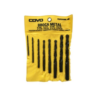 BROCAS 8 PCS METAL/CONCRETO/MADERA A367-MG8C