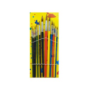 PINCELES EN JUEGO DE 12 PCS. LUCKY STAR