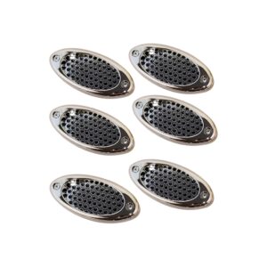 ENTRADA DE AIRE SILVER 6PCS