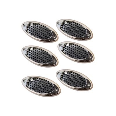 ENTRADA DE AIRE SILVER 6PCS
