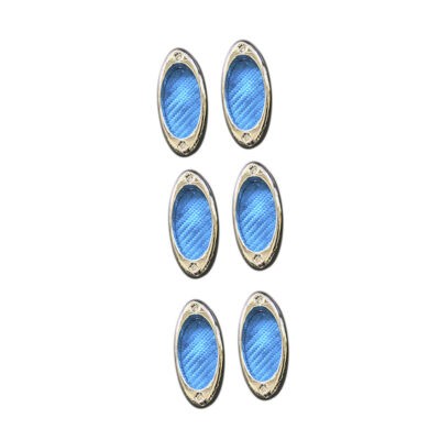 ENTRADA DE AIRE AZUL 6PCS