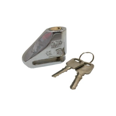 CANDADO P/MOTO METAL CROMADO  AC-0817