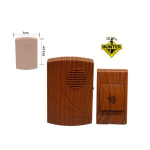 TIMBRE INALAMBRICO P/PUERTA IMITACION MADERA AC-1229