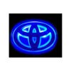emblema toyota con luz carro guatemala
