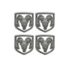 emblema para carro dodge 5*5cm 4pcs guatemala