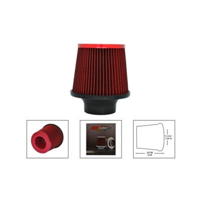 FILTRO DE AIRE ROJO-NEGRO  AF-15RD