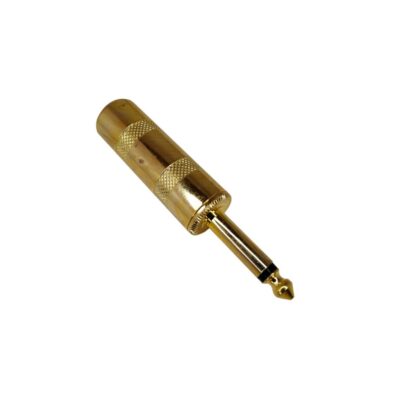 CONECTOR P/AUDIO 1/4 JUMBO PLUG GOLD AG117