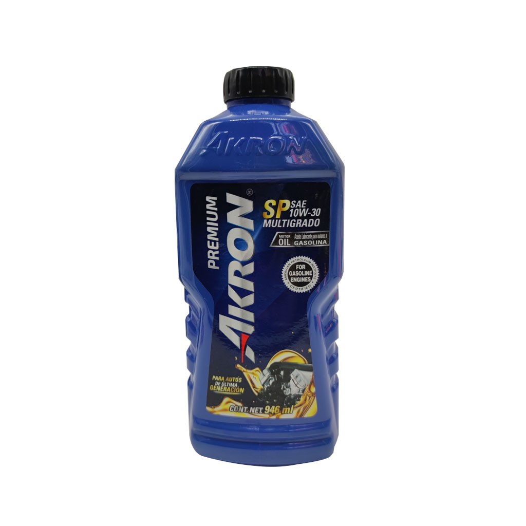 ACEITE AKRON PREMIUM 10W-30 SAE 1 QUARTER 946 ML