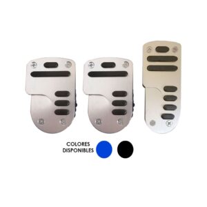 PEDALES P/CARRO 3 PC COLOR AL1210-138
