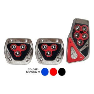 PEDALES P/CARRO 3 PC COLOR AL1210-141