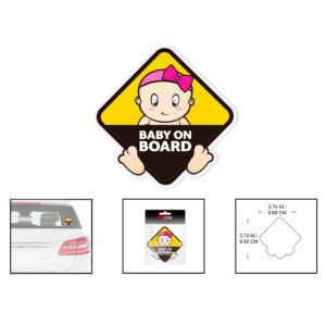 STICKER BABY ON BOARD NIÑA AS30