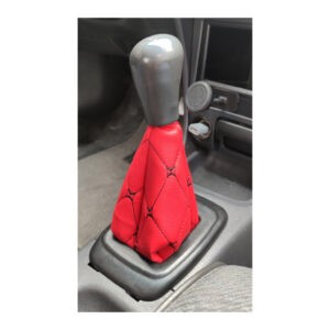 BOTA P/ PALANCA DE CAMBIOS MINI ROJA