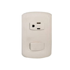 TOMA POLARIZADO E INTERRUPTOR BK-1092