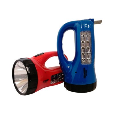 LINTERNA LED PLASTICA RECARGABLE 1W+10 LED BECKER