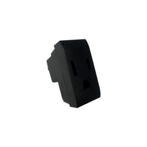 DADO TOMACORRIENTE POLARIZADO NEGRO PREM