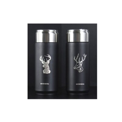 PACHON TERMICO NEGRO VENADO 360ML