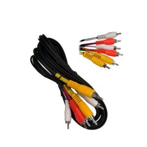 CABLE P/AUDIO 3 RCA TO 3 RCA 6 PIES CA170