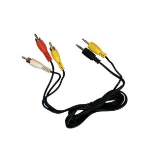 CABLE P/AUDIO 3RCA TO 3.5MONO Y 3.5 STEREO 6 PIES CA254
