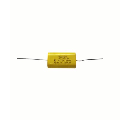 CAPACITOR 4.7uF, 250V, TMCA, TAIWAN