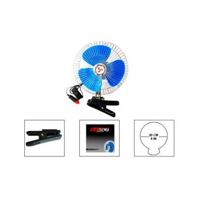 VENTILADOR P/CARRO 8 PLG CF-01