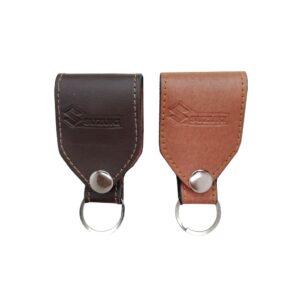LLAVERO AL CINCHO CUERO SUZUKI BEIGE CAFE NEGRO