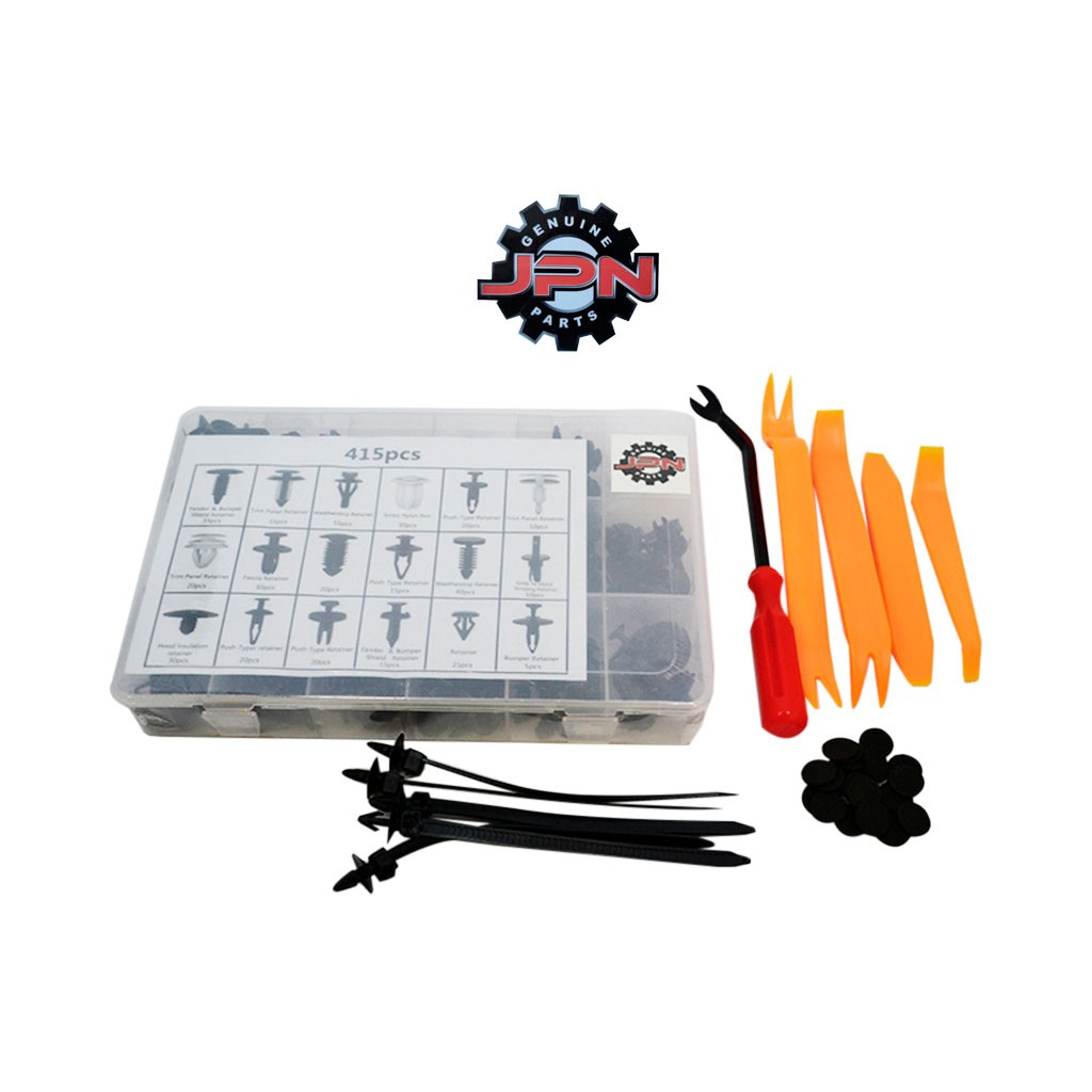 CLIPS RETENEDORES DE TAPICERIA JUEGO 445 PCS