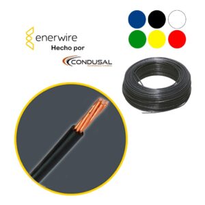 CABLE THHN CCA 10 AMARILLO 100 METROS