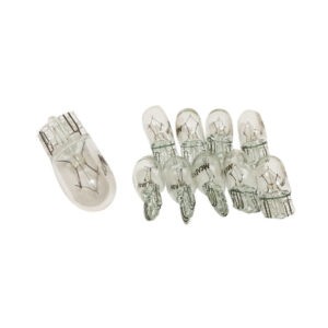 BOMBILLO P/CARRO 12V 3W 50LM 194/T10 CLEAR