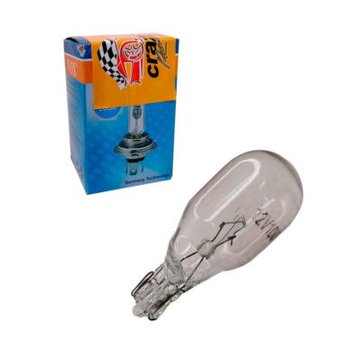 BOMBILLO 12V 130LM T15 10W UN CONTACTO CRAZY