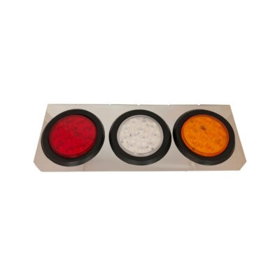 LAMPARA P/CAMION AM/RED/CLEAR CR-161 CROMADO