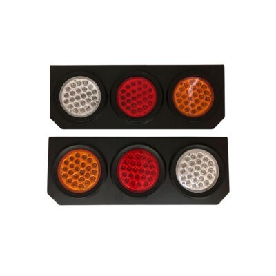 LAMPARA P/CAMION 72LED AM/RED/CLE CR-162 2PCS BK