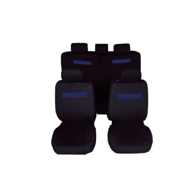 FUNDAS P/ASIENTO 9 PC AZUL CR-184B CRAZY