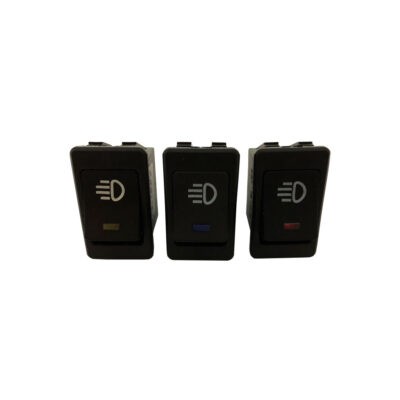 SWITCH P/LUCES C/ LUZ ROJO CR-188R