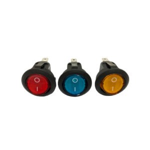 SWITCH REDONDO C/LUZ AZUL CRAZY