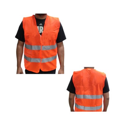 CHALECO DE SEGURIDAD NARANJA CRR80