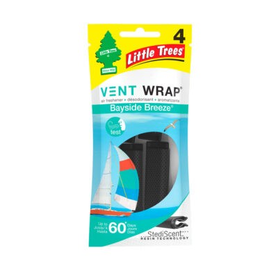 DESODORANTE VENT WRAP 4 PCS BAYSIDE BREEZE