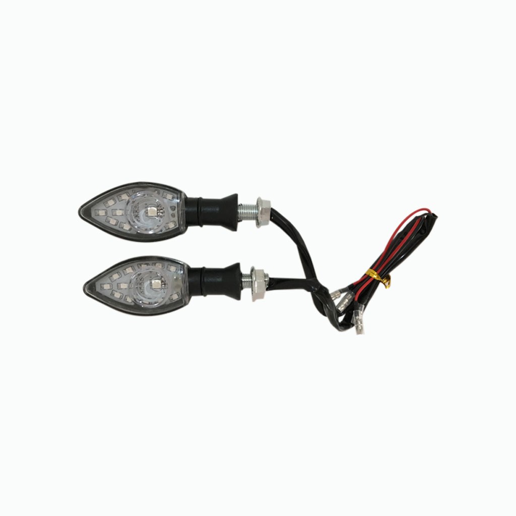 LAMPARA PIDEVIAS LED P/MOTO 2 PCS D35-2-BLUE